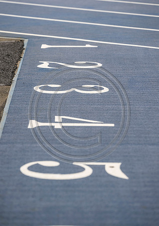 Lines painted on Scotstoun Track ahead of Glasgow 2026 Commonwealth Games