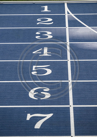 Lines painted on Scotstoun Track ahead of Glasgow 2026 Commonwealth Games