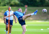 Scotland Rugby team training at Oriam
