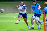 Scotland Rugby team training at Oriam