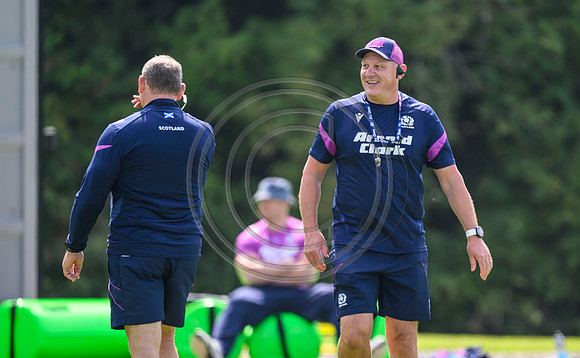Scotland Rugby team training at Oriam