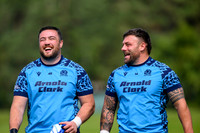 Scotland Rugby team training at Oriam