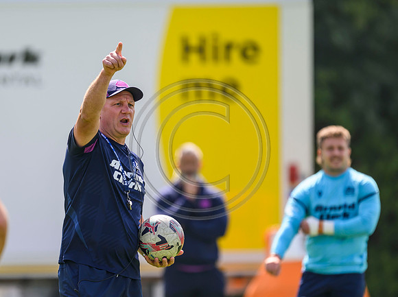 Scotland Rugby team training at Oriam