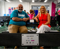 Glasgow 2026 SAMH bench painting