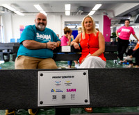 Glasgow 2026 SAMH bench painting