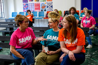 Glasgow 2026 SAMH bench painting