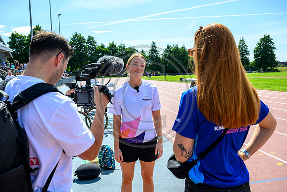 Kings Baton Relay at Crown Point Sports Centre
