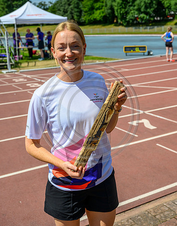 Kings Baton Relay at Crown Point Sports Centre
