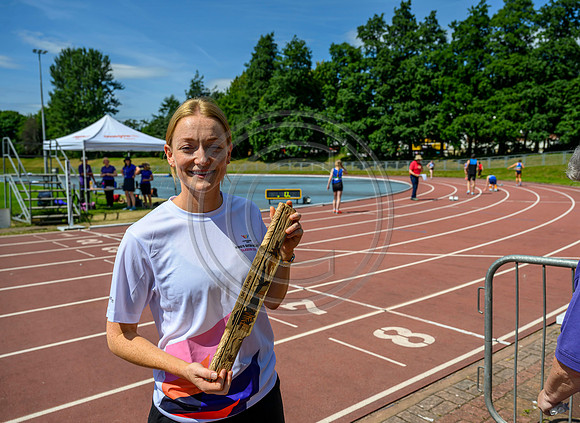 Kings Baton Relay at Crown Point Sports Centre