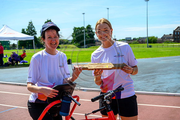 Kings Baton Relay at Crown Point Sports Centre