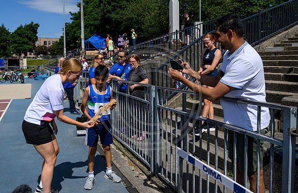 Kings Baton Relay at Crown Point Sports Centre
