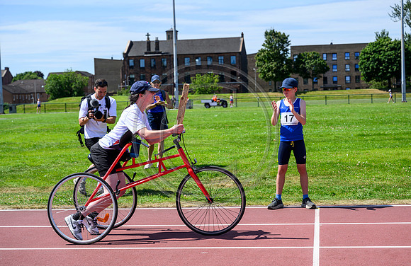 Kings Baton Relay at Crown Point Sports Centre