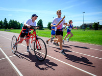 Kings Baton Relay at Crown Point Sports Centre
