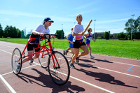 Kings Baton Relay at Crown Point Sports Centre