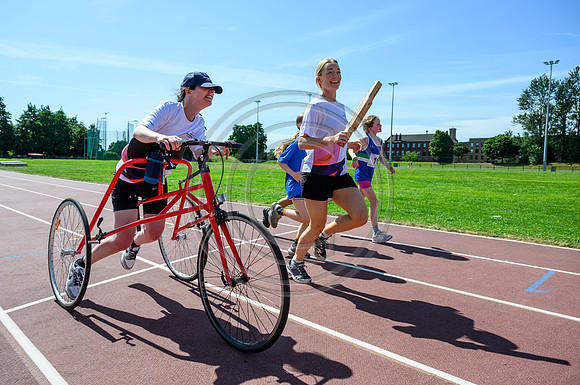 Kings Baton Relay at Crown Point Sports Centre