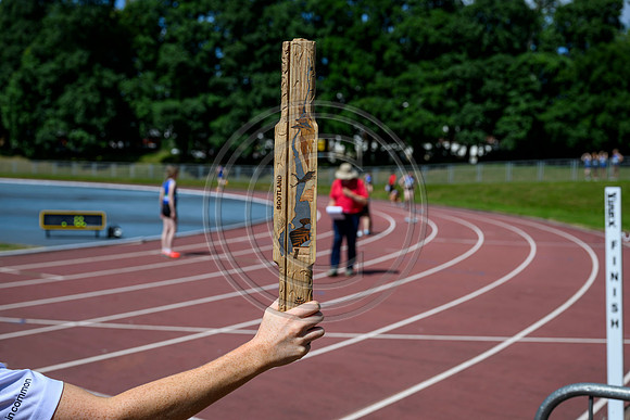 Kings Baton Relay at Crown Point Sports Centre