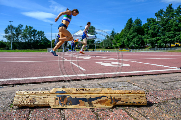 Kings Baton Relay at Crown Point Sports Centre