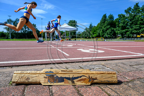 Kings Baton Relay at Crown Point Sports Centre