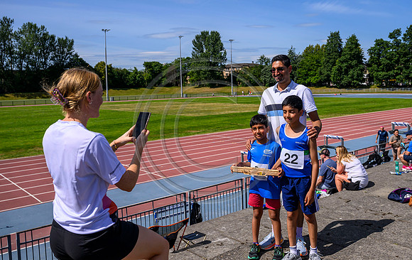 Kings Baton Relay at Crown Point Sports Centre