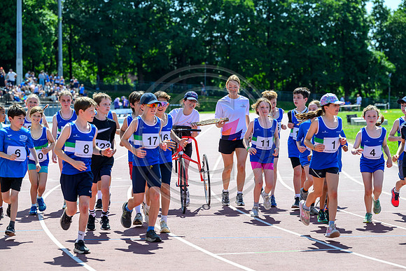 Kings Baton Relay at Crown Point Sports Centre