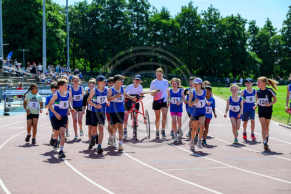Kings Baton Relay at Crown Point Sports Centre