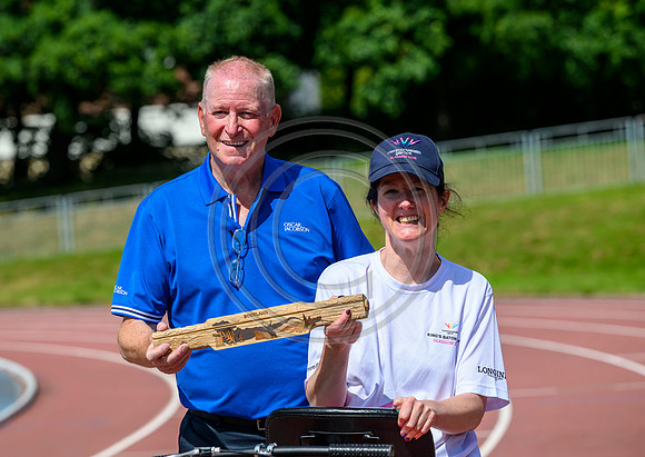 Kings Baton Relay at Crown Point Sports Centre