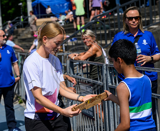 Kings Baton Relay at Crown Point Sports Centre