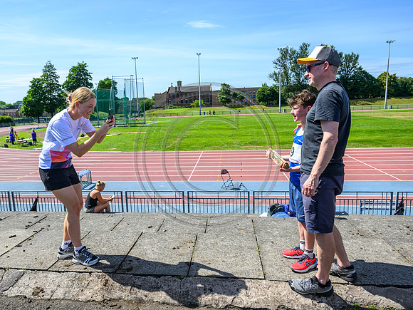 Kings Baton Relay at Crown Point Sports Centre