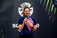 Scottish Thistles netball dress presentation