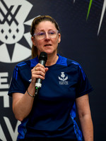 Scottish Thistles netball dress presentation