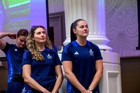 Scottish Thistles netball dress presentation
