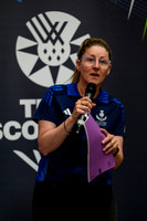 Scottish Thistles netball dress presentation