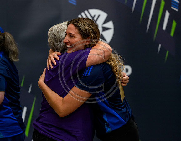 Scottish Thistles netball dress presentation