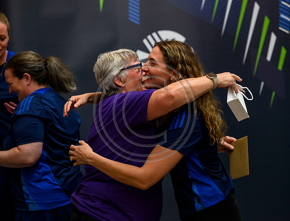 Scottish Thistles netball dress presentation