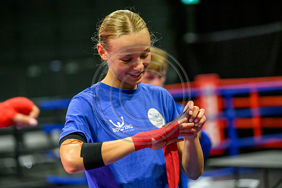 Team Scotland Boxing Training