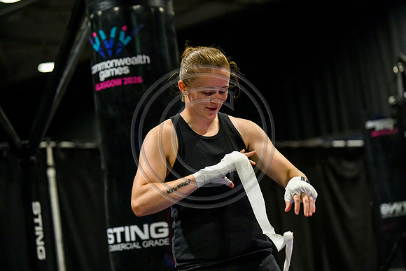 Team Scotland Boxing Training