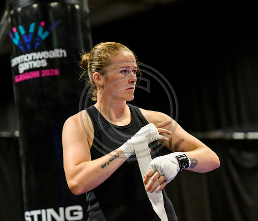 Team Scotland Boxing Training