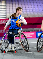 Team Scotland 3x3 Wheelchair Basketball training