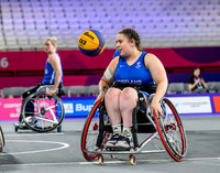 Team Scotland 3x3 Wheelchair Basketball training