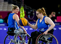 Team Scotland 3x3 Wheelchair Basketball training