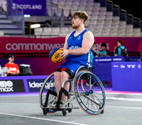 Team Scotland 3x3 Wheelchair Basketball training