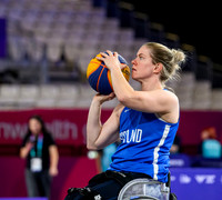 Team Scotland 3x3 Wheelchair Basketball training