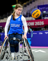 Team Scotland 3x3 Wheelchair Basketball training