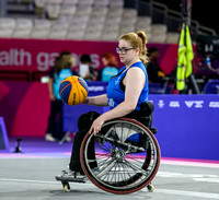 Team Scotland 3x3 Wheelchair Basketball training