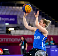 Team Scotland 3x3 Wheelchair Basketball training