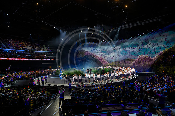 Opening ceremony for the Glasgow 2026 Commonwealth Games at the Hydro