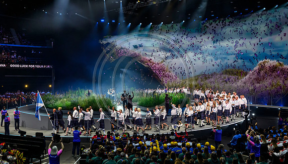 Opening ceremony for the Glasgow 2026 Commonwealth Games at the Hydro