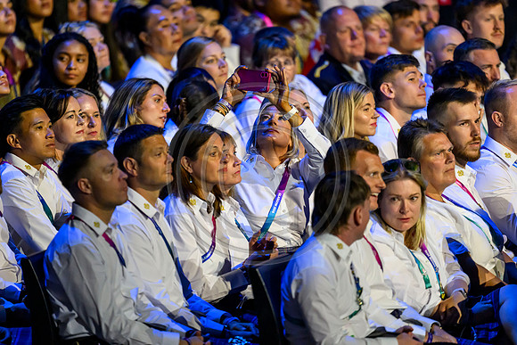 Opening ceremony for the Glasgow 2026 Commonwealth Games at the Hydro