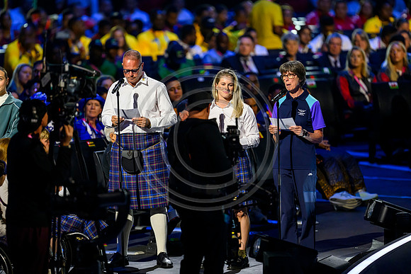 Opening ceremony for the Glasgow 2026 Commonwealth Games at the Hydro