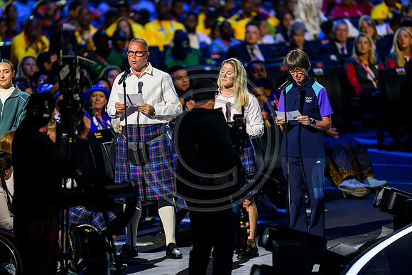 Opening ceremony for the Glasgow 2026 Commonwealth Games at the Hydro